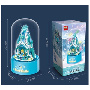 لگو دیزنی گوی موزیکال طرح قلعه برفی 301 قطعه snow castle_اسباب بازی